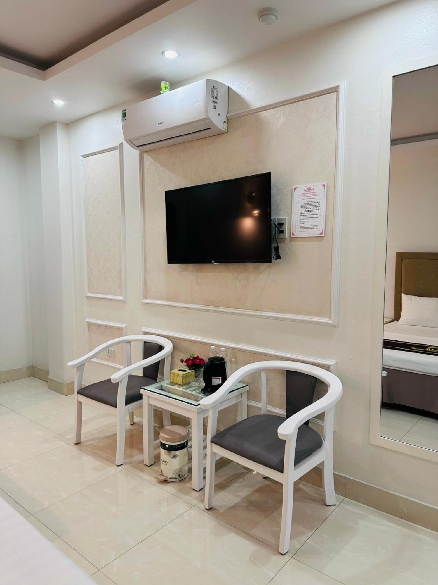 ハロン Nha Nghi Anh Dung Bed & Breakfast エクステリア 写真