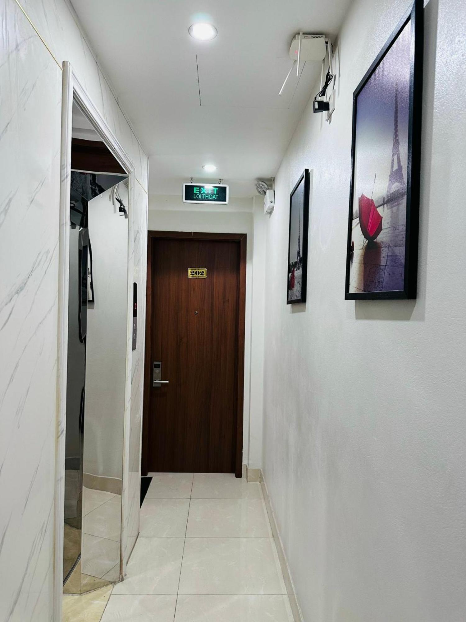 ハロン Nha Nghi Anh Dung Bed & Breakfast エクステリア 写真