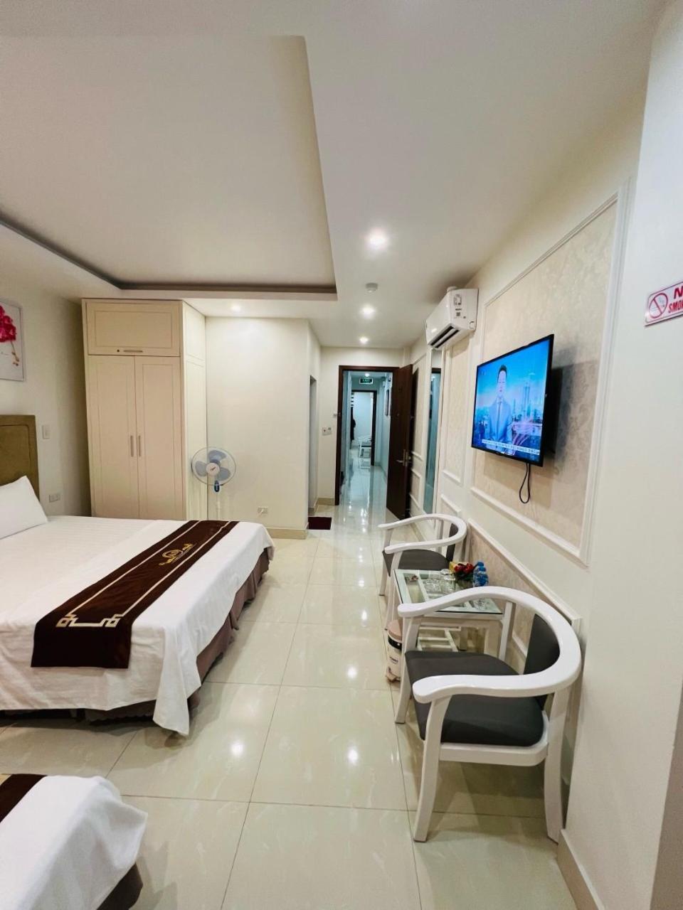 ハロン Nha Nghi Anh Dung Bed & Breakfast エクステリア 写真