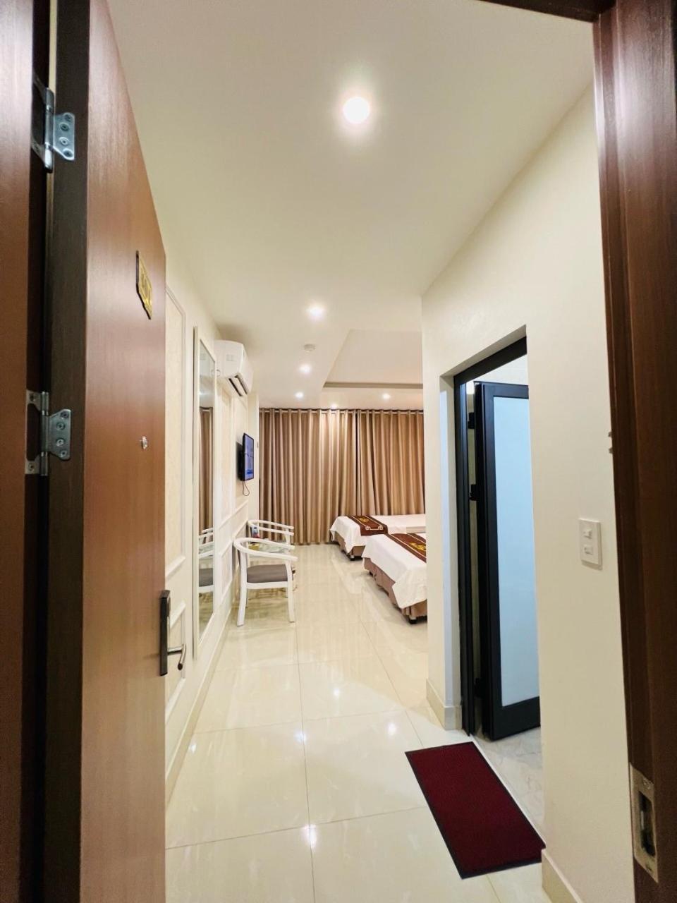 ハロン Nha Nghi Anh Dung Bed & Breakfast エクステリア 写真